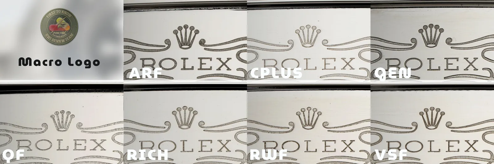 Bracelet and clasp comparison — RWI 2026 third-party review photo